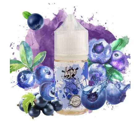 Жидкость для электронных сигарет на основе солевого никотина Hype - Blueberry 30ml 50mg