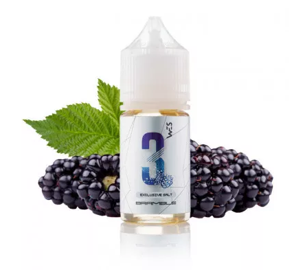 Жидкость для электронных сигарет на основе солевого никотина WES - Silver =3= Bramble 30ml 25mg