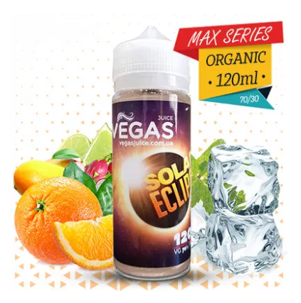 Жидкость для электронных сигарет Vegas - Solar Eclipse 120ml 3mg