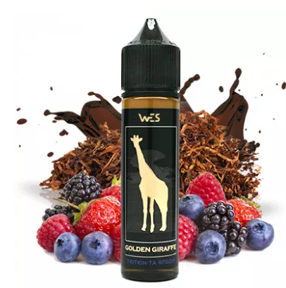 Жидкость для электронных сигарет WES - Golden Giraffe Тютюн та Ягоди 60ml 6mg