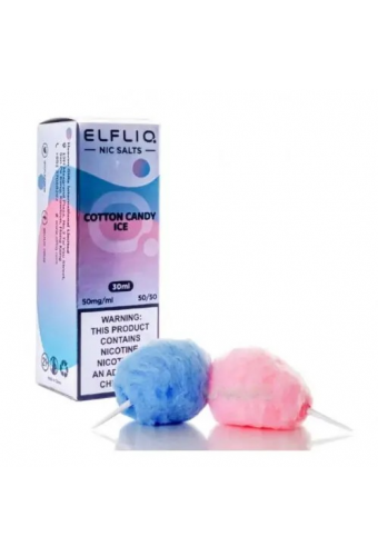 Жидкость ELF LIQ от ELF BAR 30ml - Cotton Candy Ice (Ледяная вата)