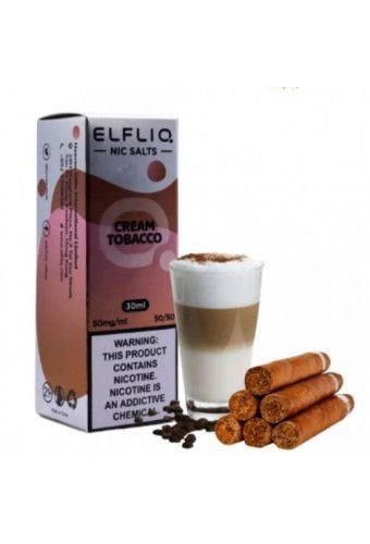 Жидкость ELF LIQ от ELF BAR 30ml - Cream Tobacco (Крем Табак)